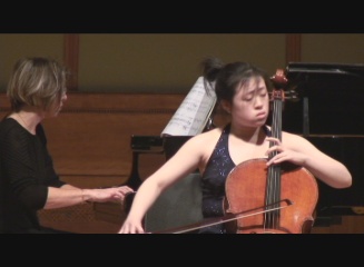 Mindy Park, cello, 1st place Senior Division