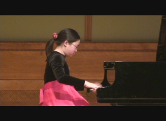 Lauren Kim, piano, 1st place Junior Division
